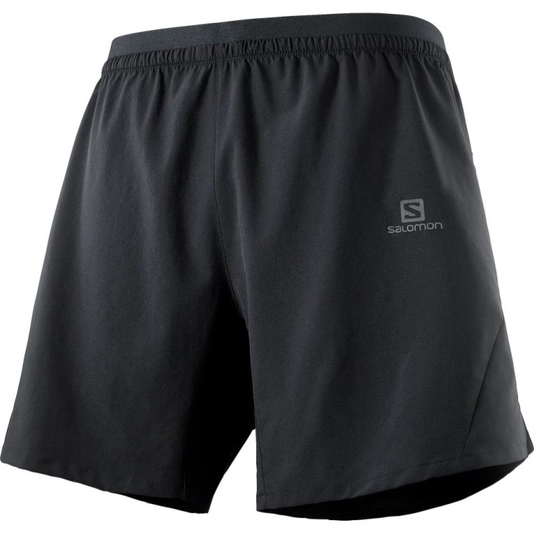 Bermudas Salomon Cross 7'' No Liner Hombre Negros | MX JDPL417